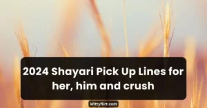 Shayari Pick Up Lines that you can use on her, him and your crush